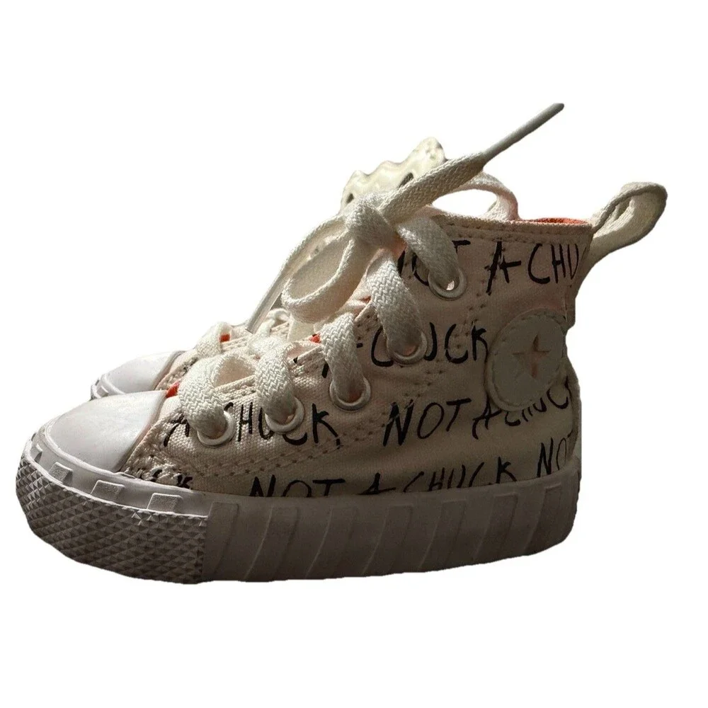 Size 4 Toddler Boy Girls- Converse Chuck 70‎ High UNT1TL3D - White 2019 Casual